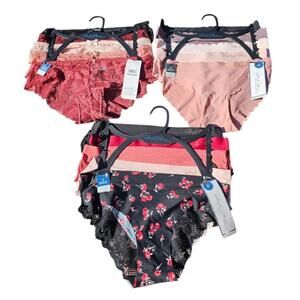 Marilyn Monroe Underwear Women's Panties Lace Scalloped 15 Pairs Sz Small NEW